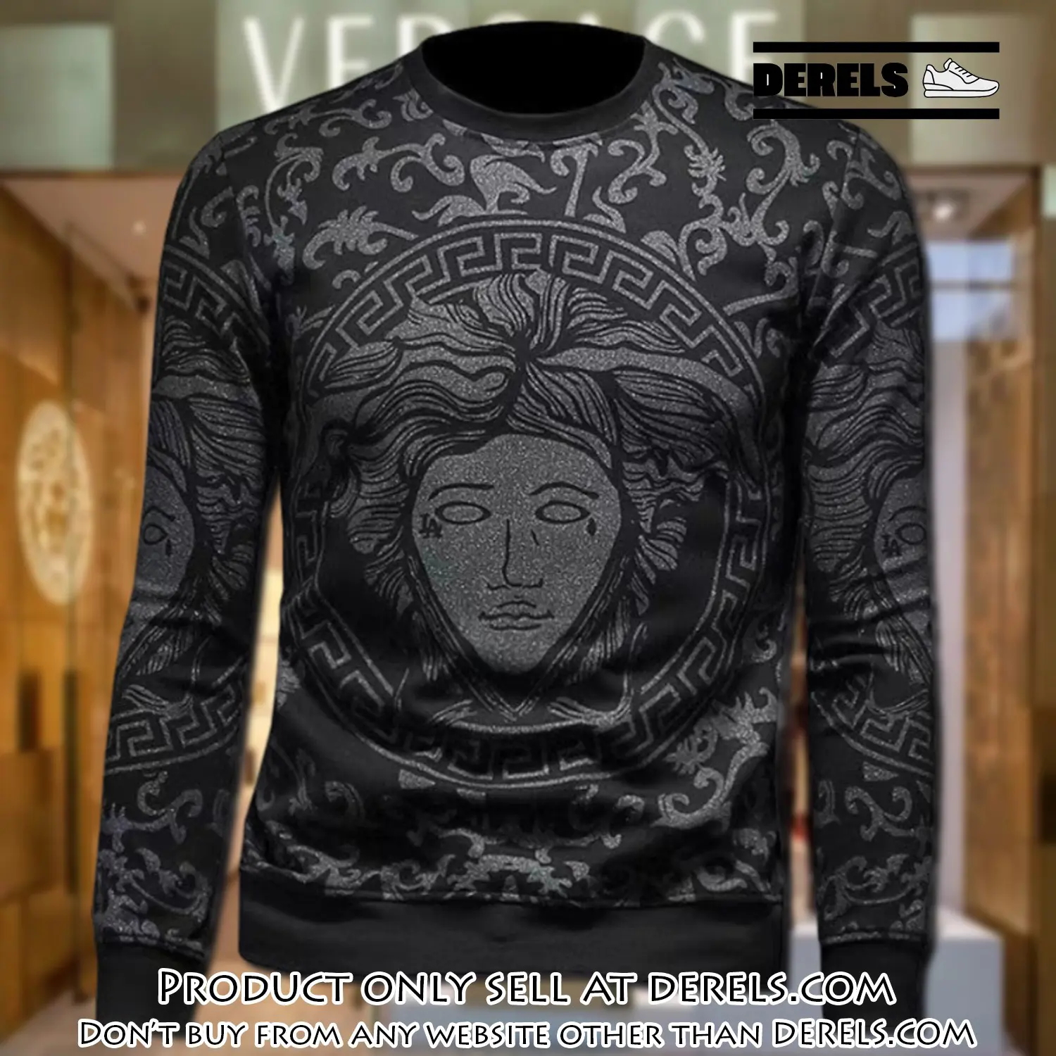 Versace luxury ugly sweater for winter lzu1411 dr3001909